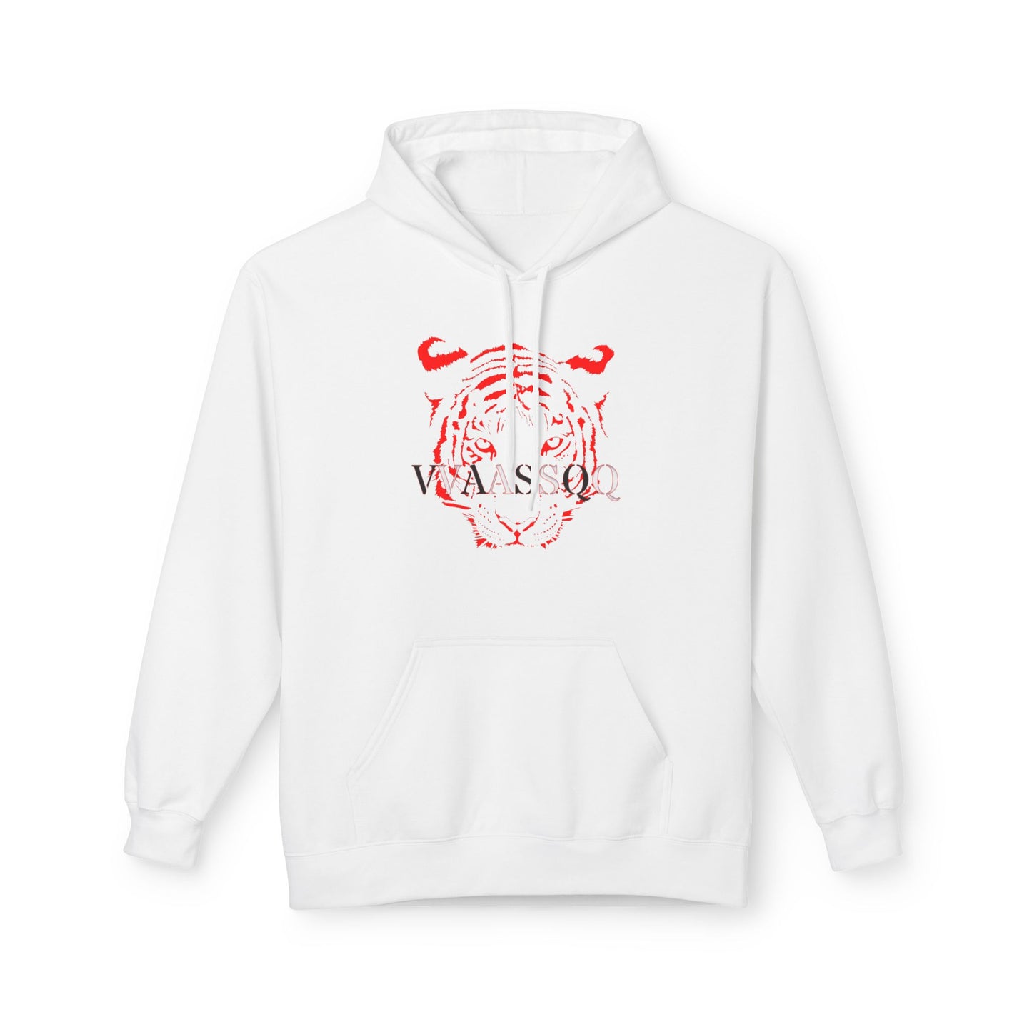 VVAASSQQ Red Tiger Hoodie