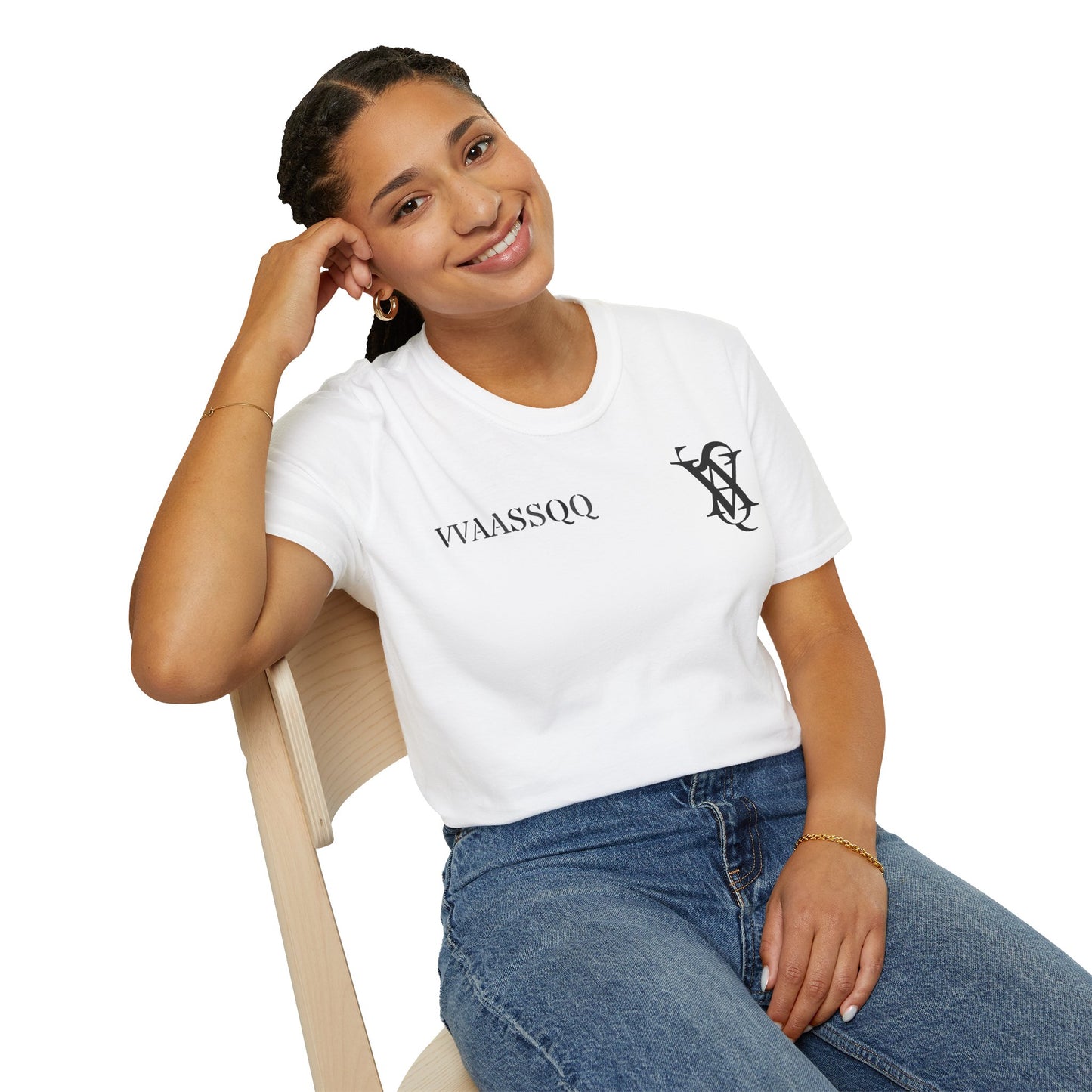 VVAASSQQ Name and Logo T-shirt