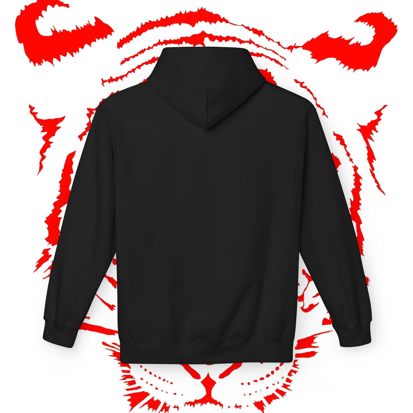 VVAASSQQ Red Tiger Hoodie