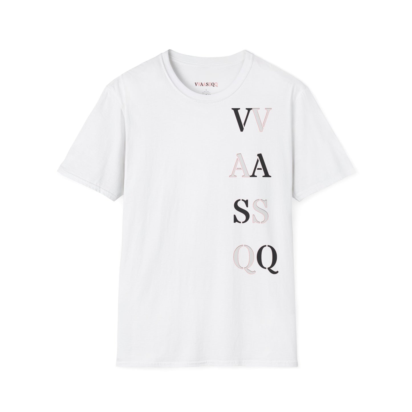 VVAASSQQ Up and down T-shirt
