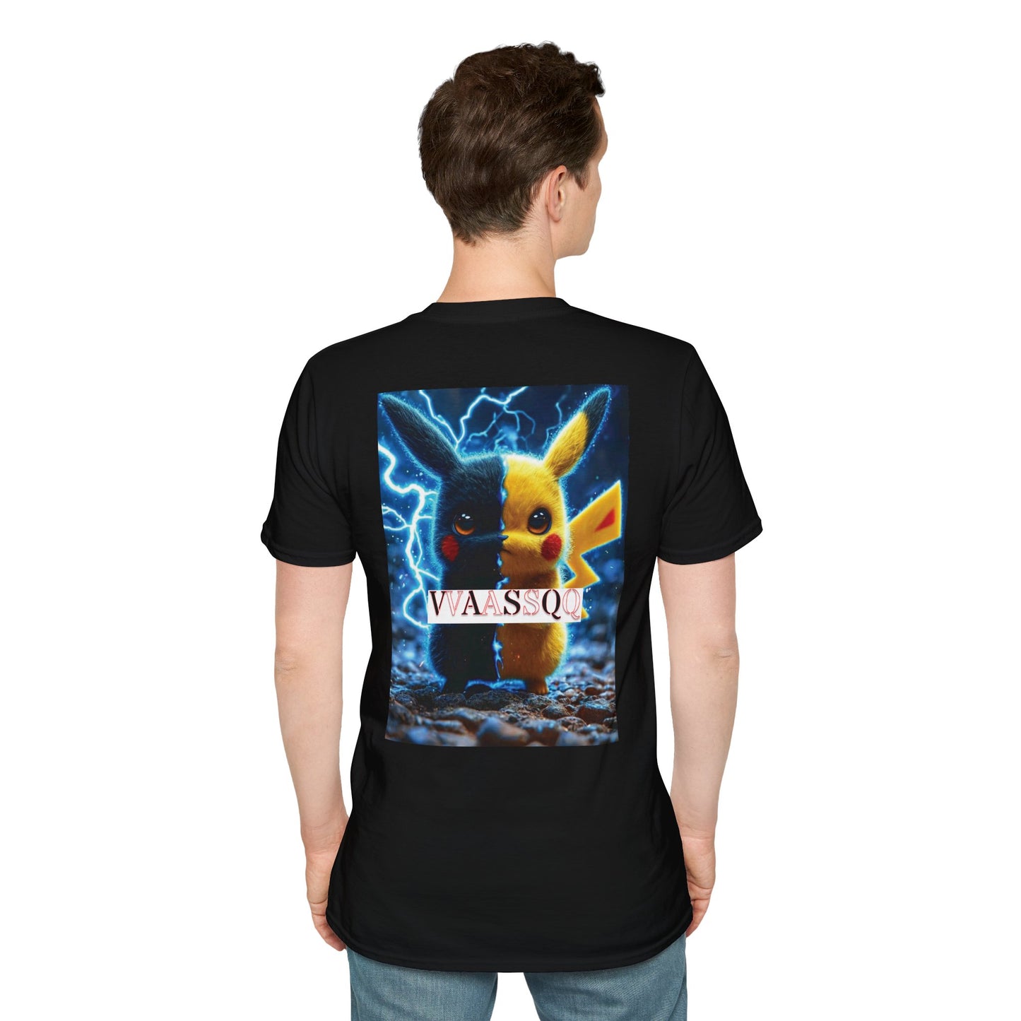 VVAASSQQxPikachu Pokemon T-shirt