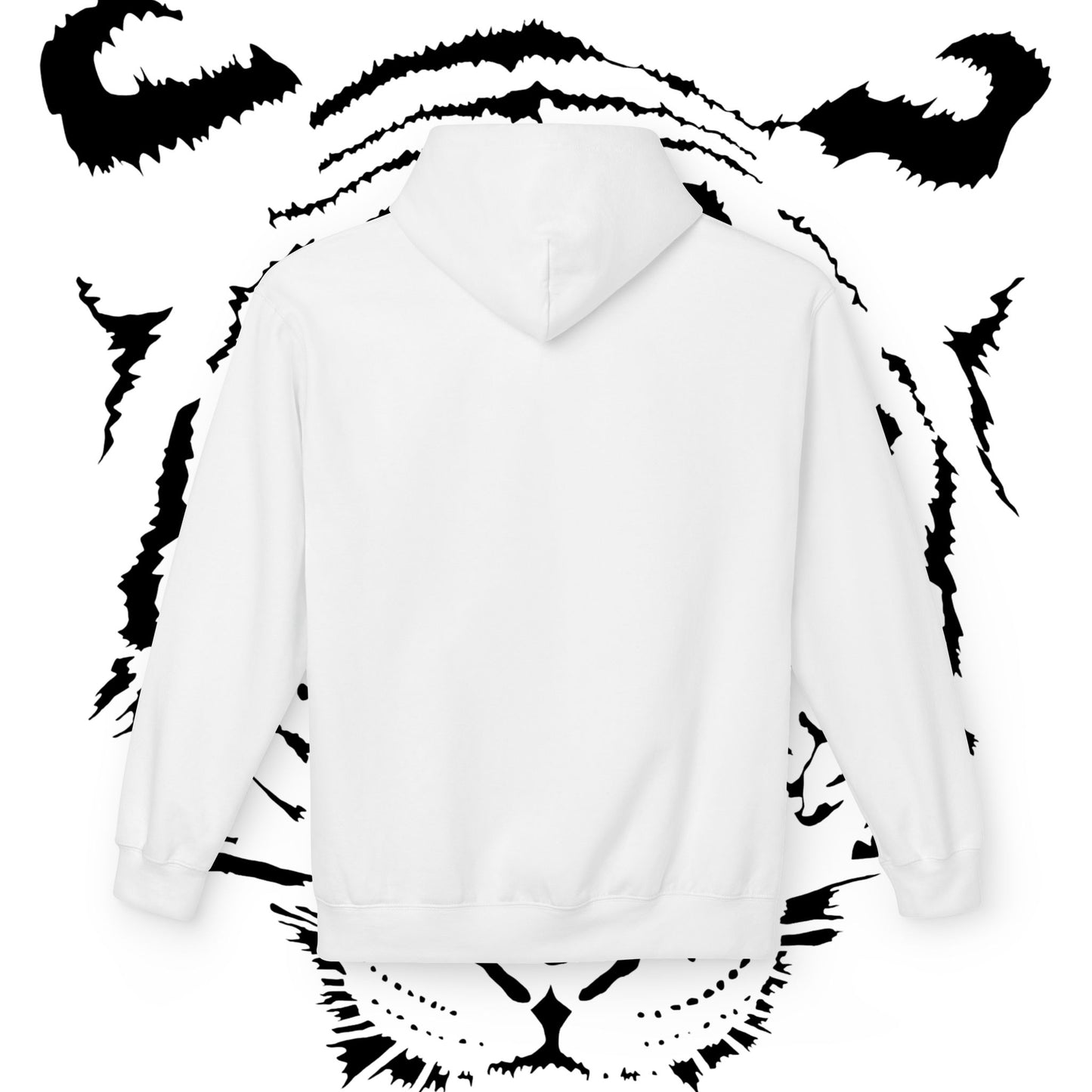 VVAASSQQ Black Tiger Hoodie