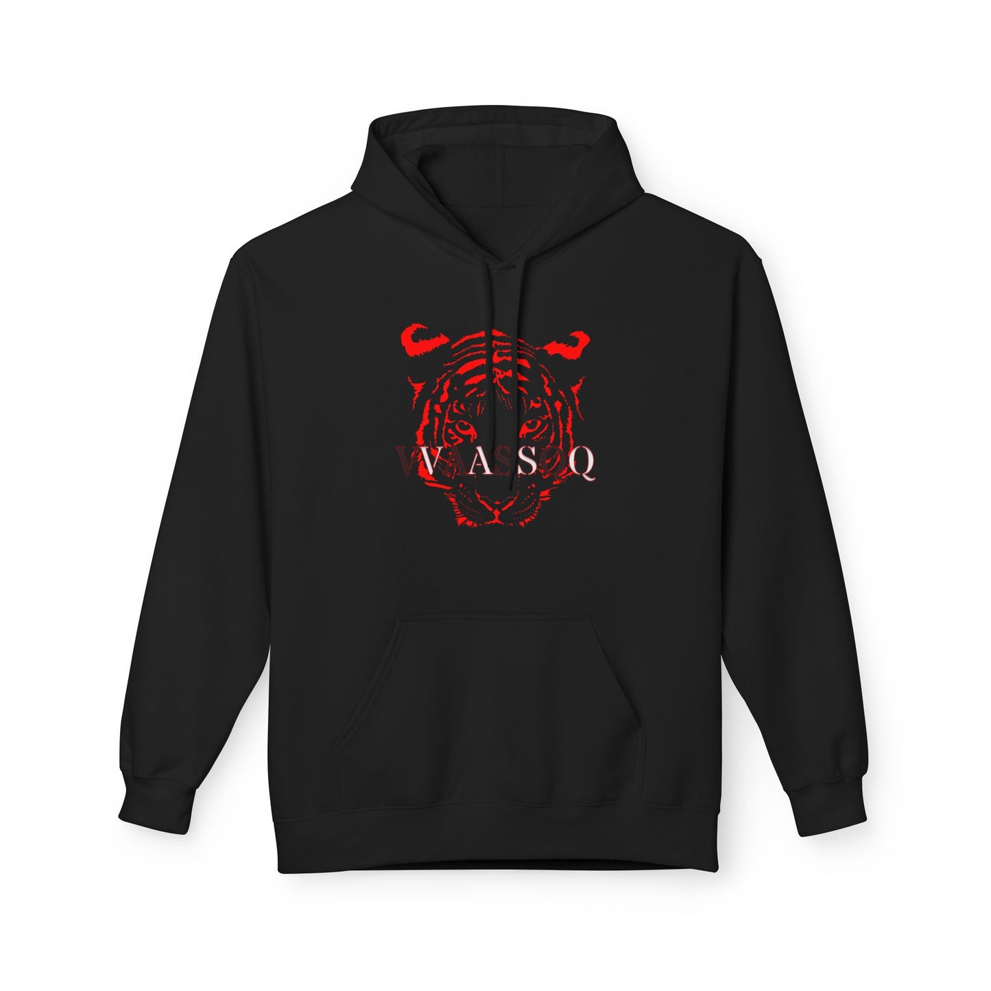 VVAASSQQ Red Tiger Hoodie