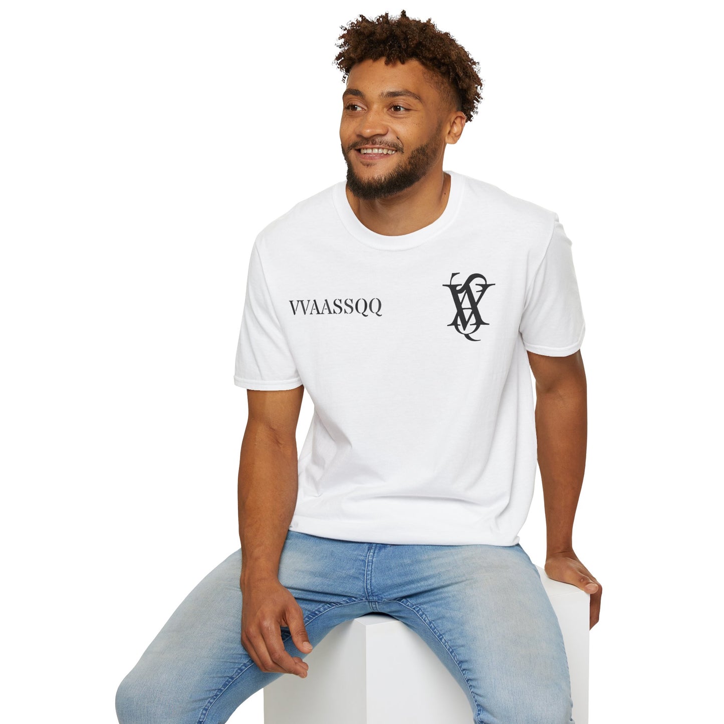 VVAASSQQ Name and Logo T-shirt