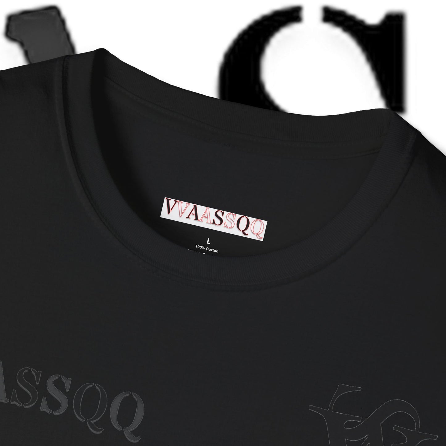 VVAASSQQ Name and Logo T-shirt