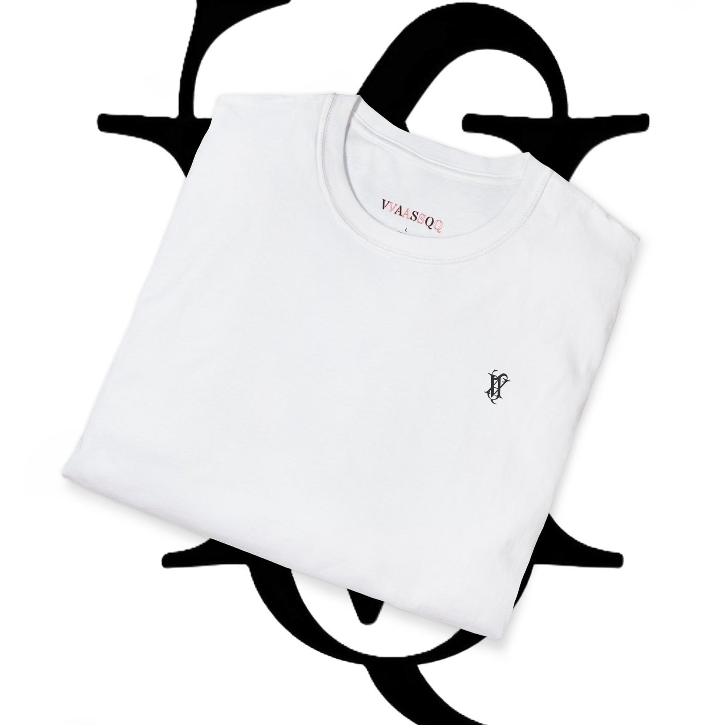 VVAASSQQ SMALLER LOGO T-SHIRT