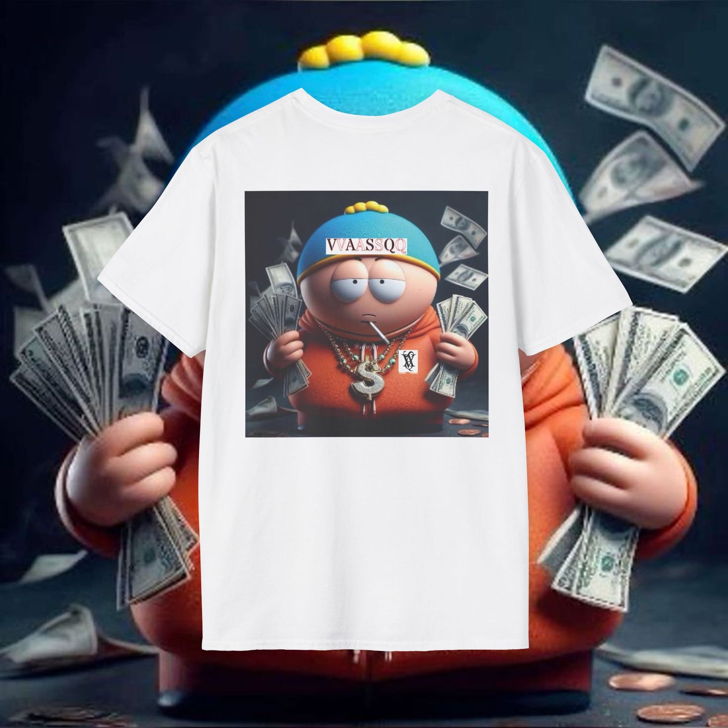 VVAASSQQxCartman South Park T-shirt