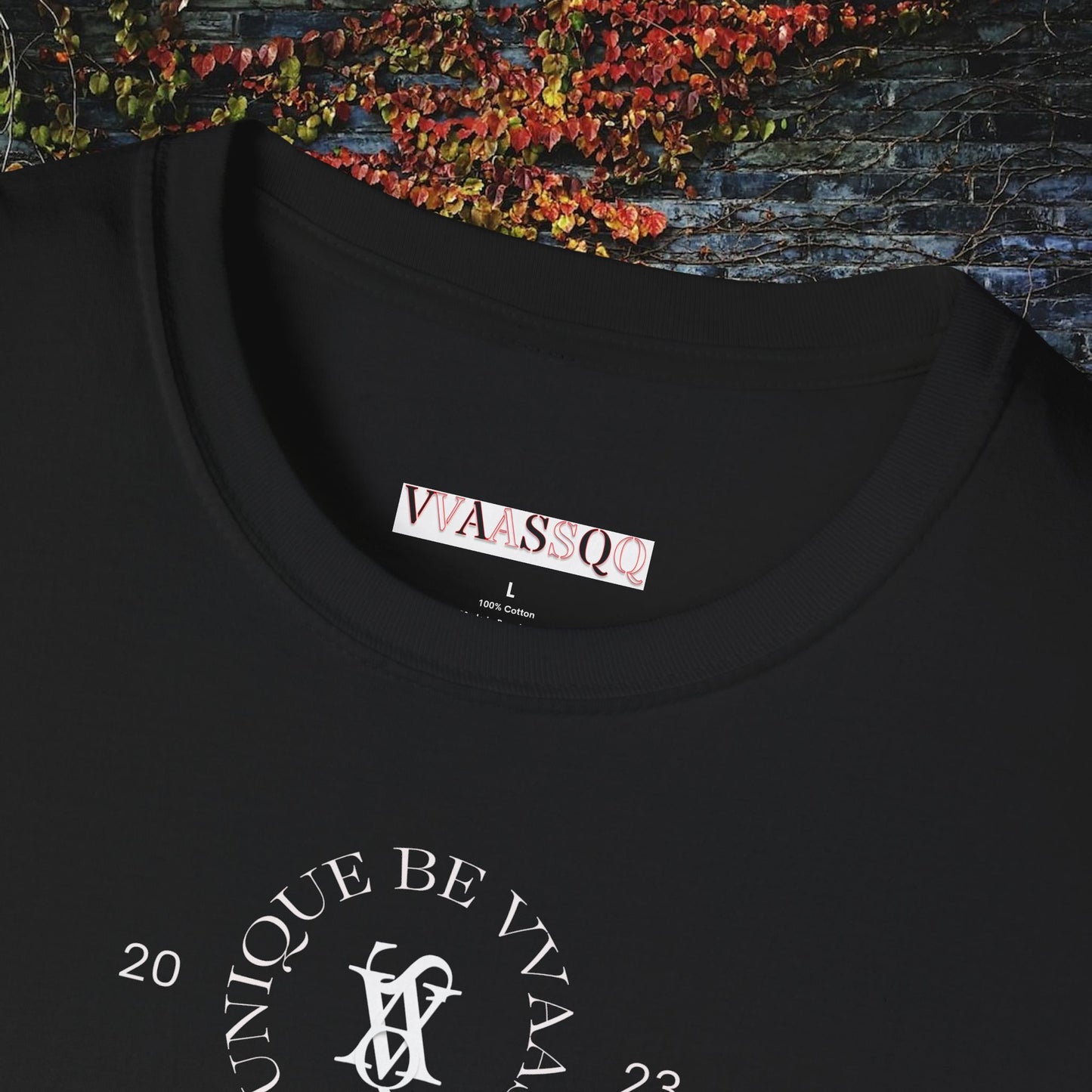 VVAASSQQ T-shirt  BE UNIQUE BE VVAASSQQ