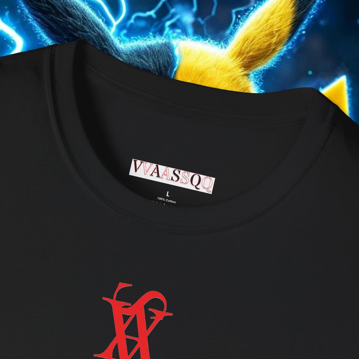 VVAASSQQxPikachu T-shirt