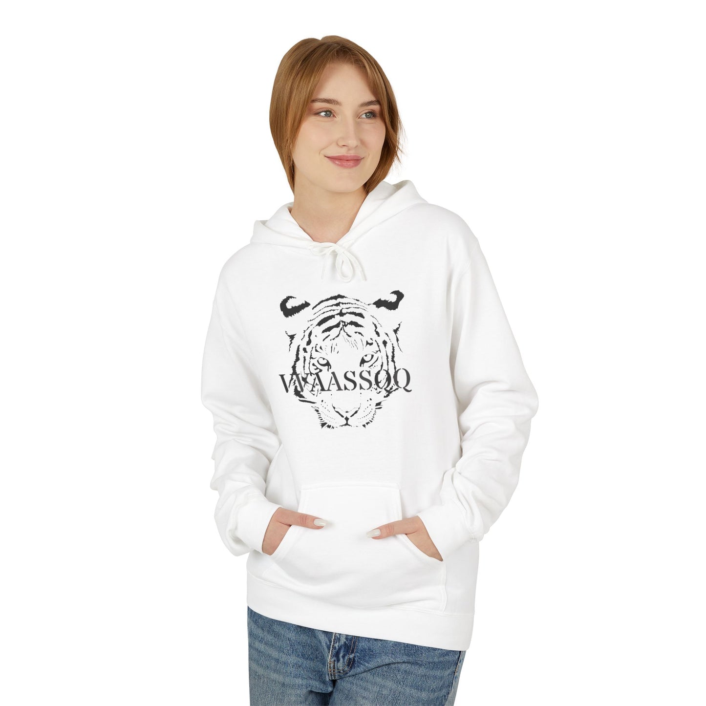 VVAASSQQ Black Tiger Hoodie