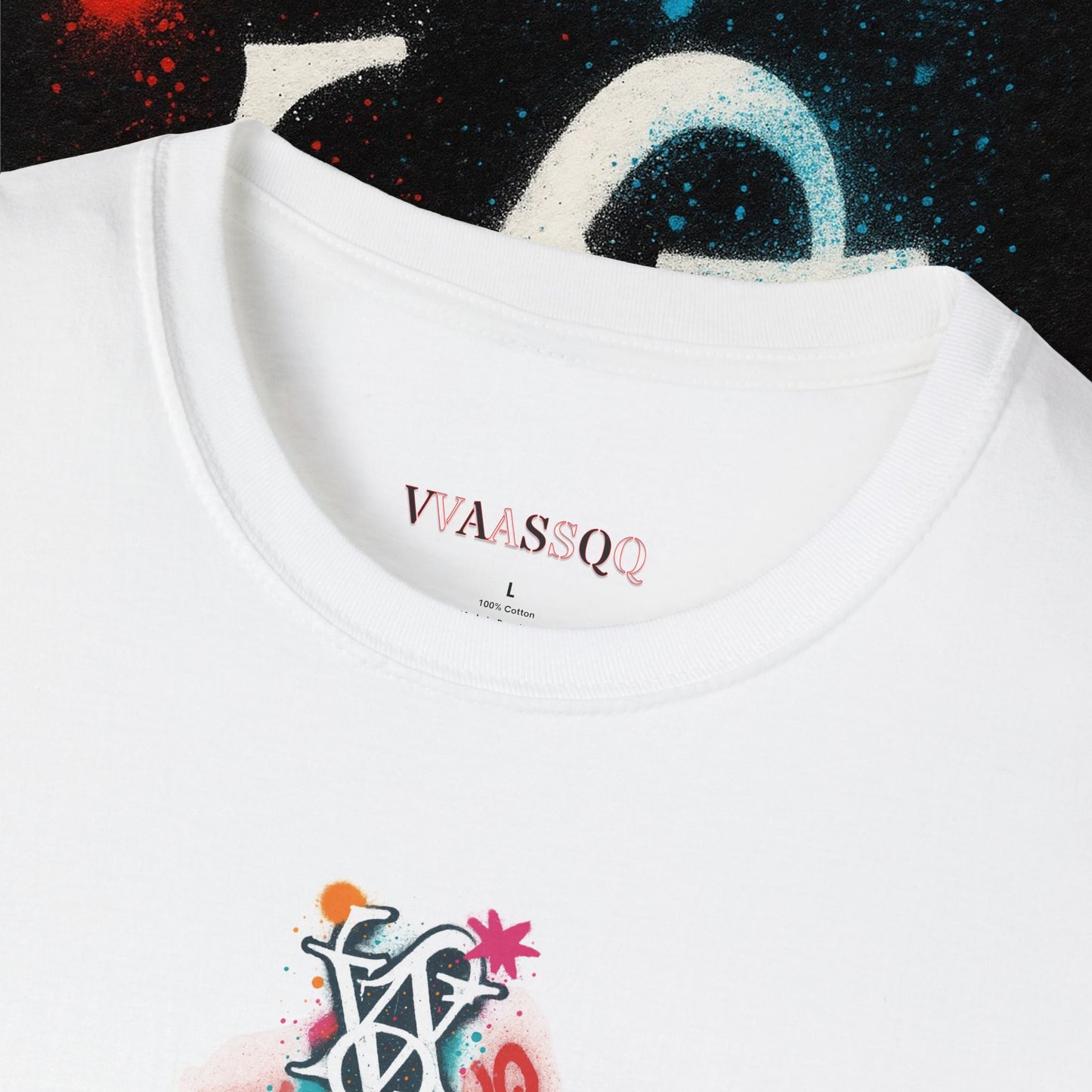 VVAASSQQ Graffiti Art T-Shirt