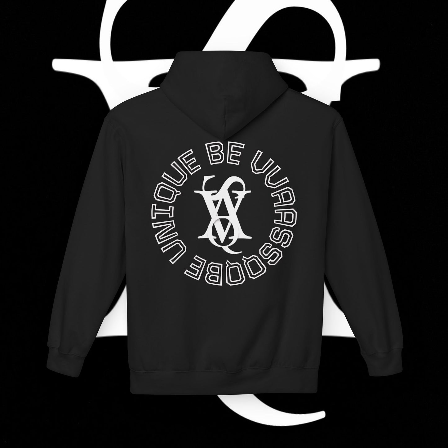 VVAASSQQ "BE UNIQUE BE VVAASSQQ" Hoodie