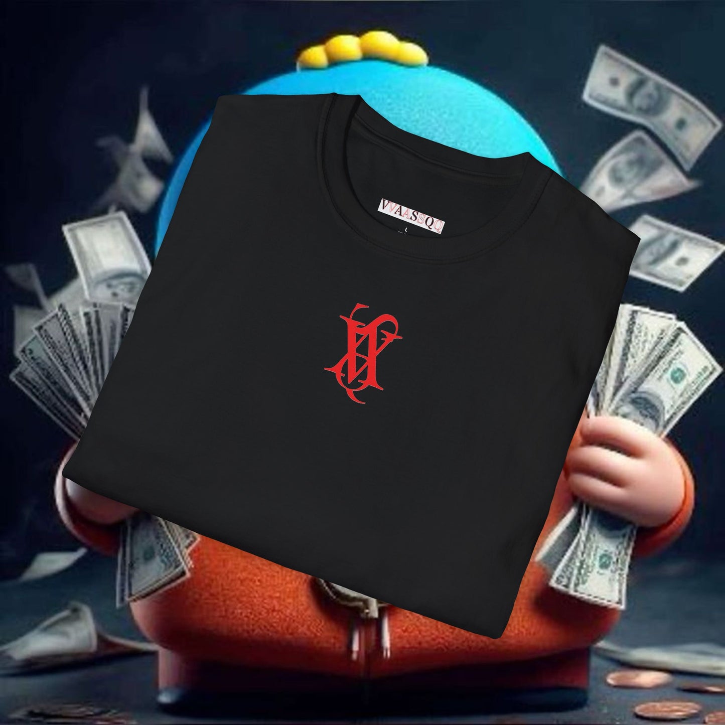 VVAASSQQxCartman South Park T-shirt