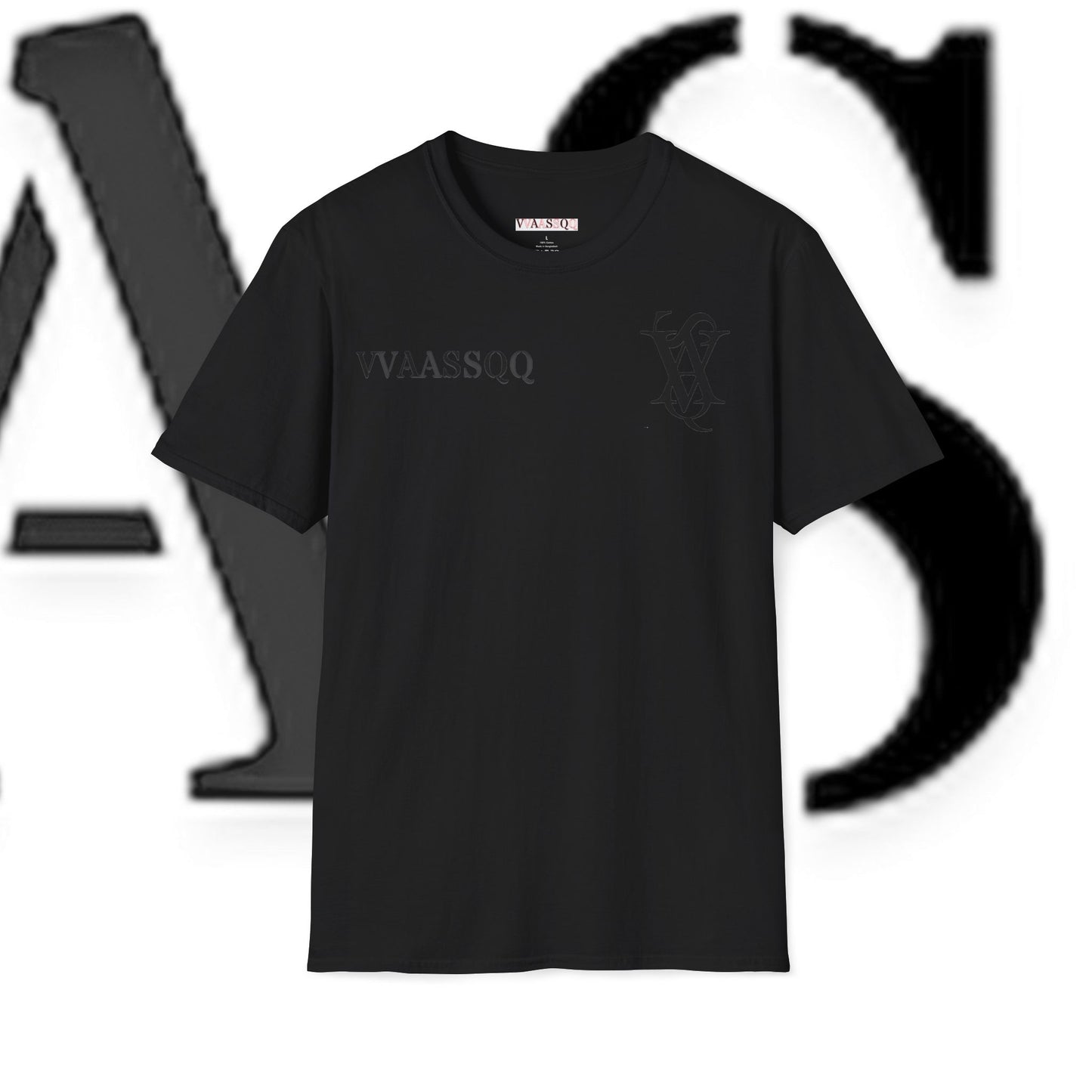 VVAASSQQ Name and Logo T-shirt