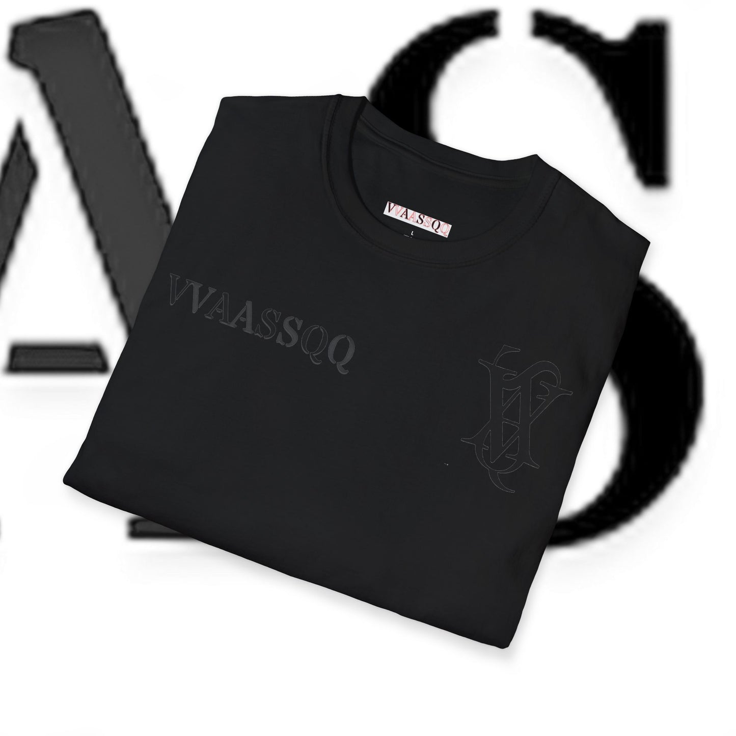 VVAASSQQ Name and Logo T-shirt