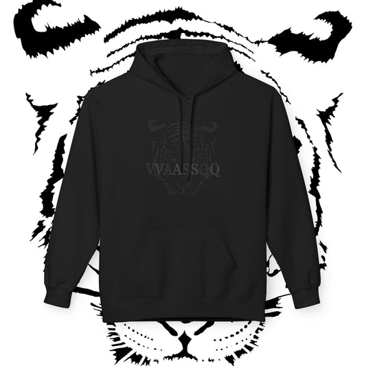 VVAASSQQ Black Tiger Hoodie
