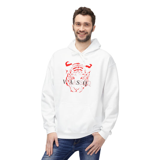 VVAASSQQ Red Tiger Hoodie