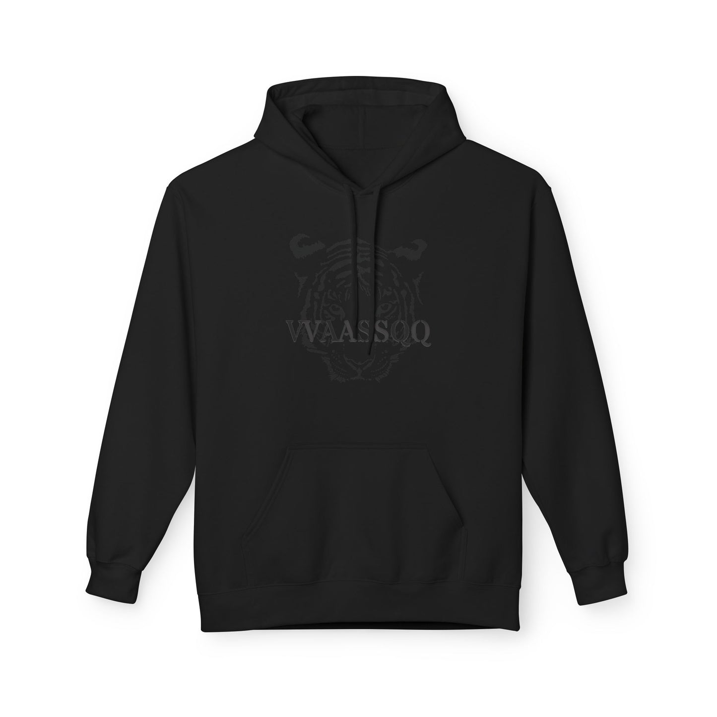 VVAASSQQ Black Tiger Hoodie
