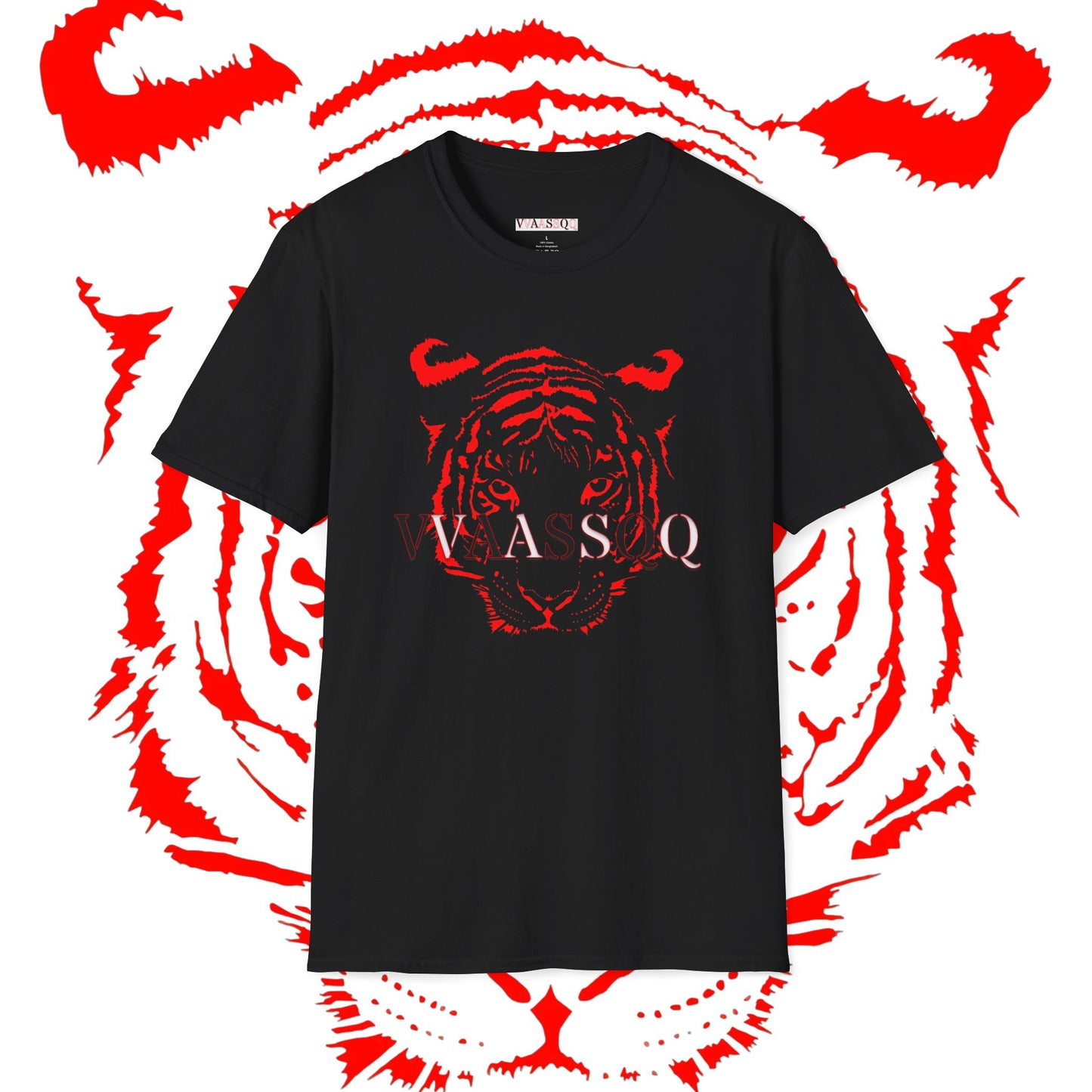 VVAASSQQ Tiger T-shirt