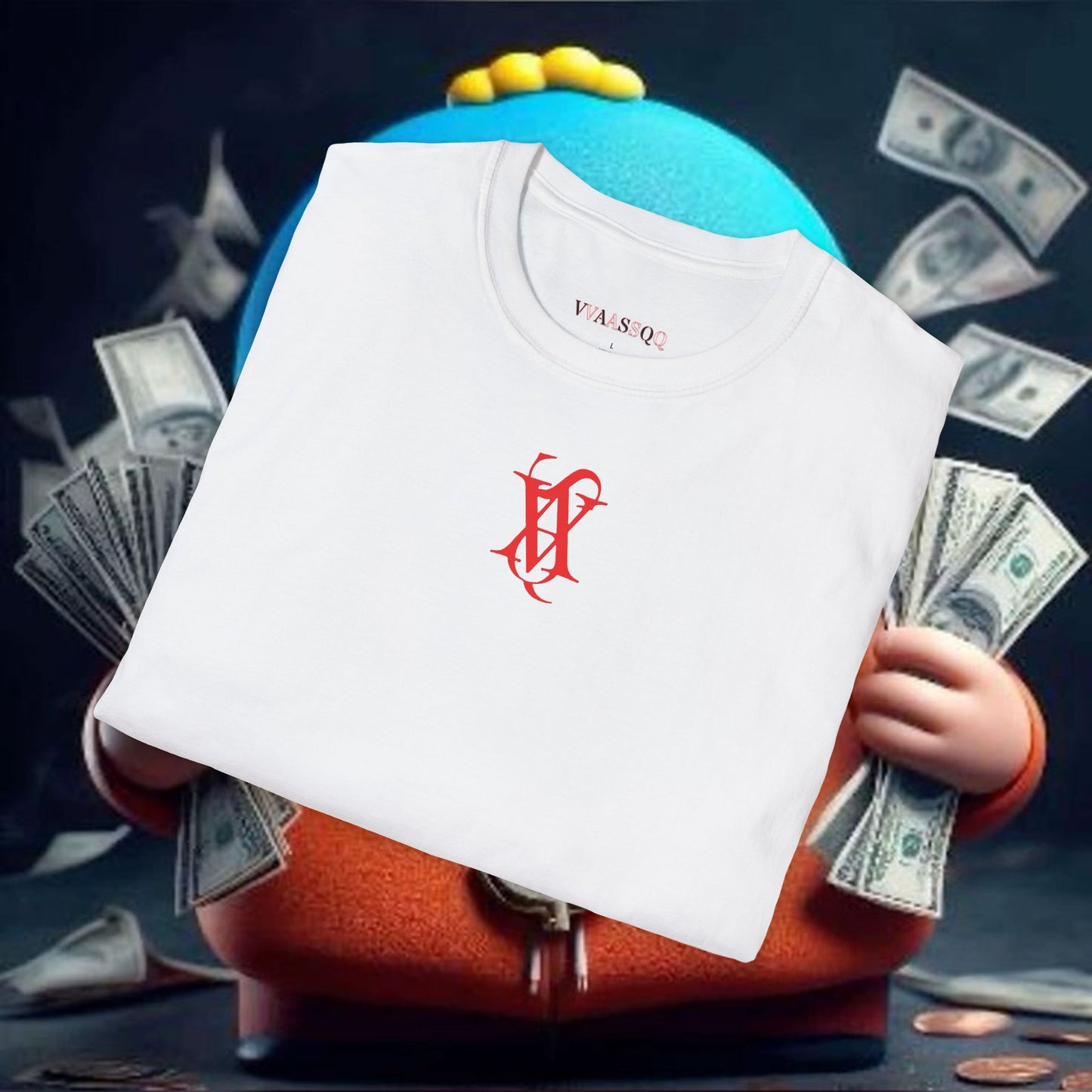 VVAASSQQxCartman South Park T-shirt