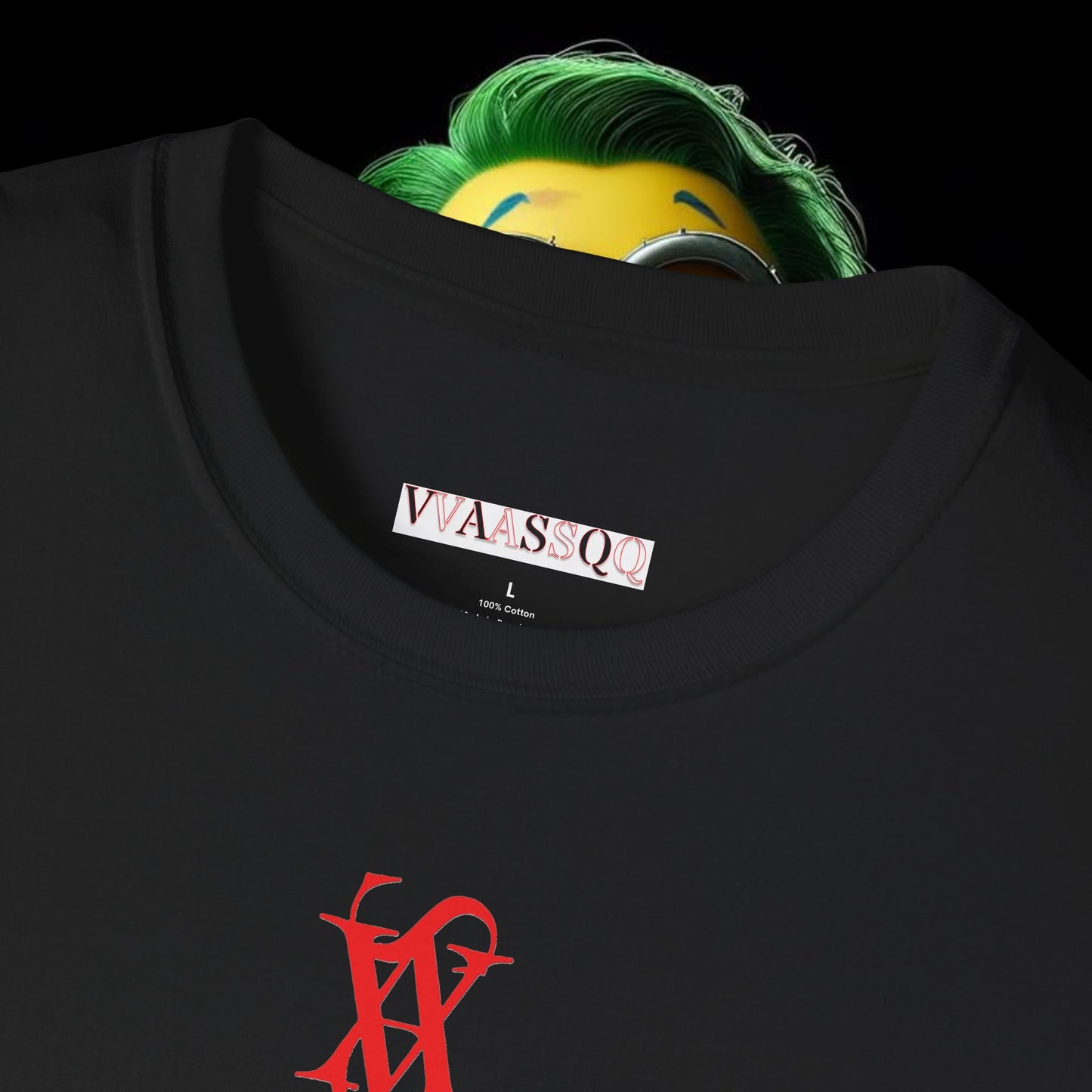 VVAASSQQxMinionJoker T-shirt