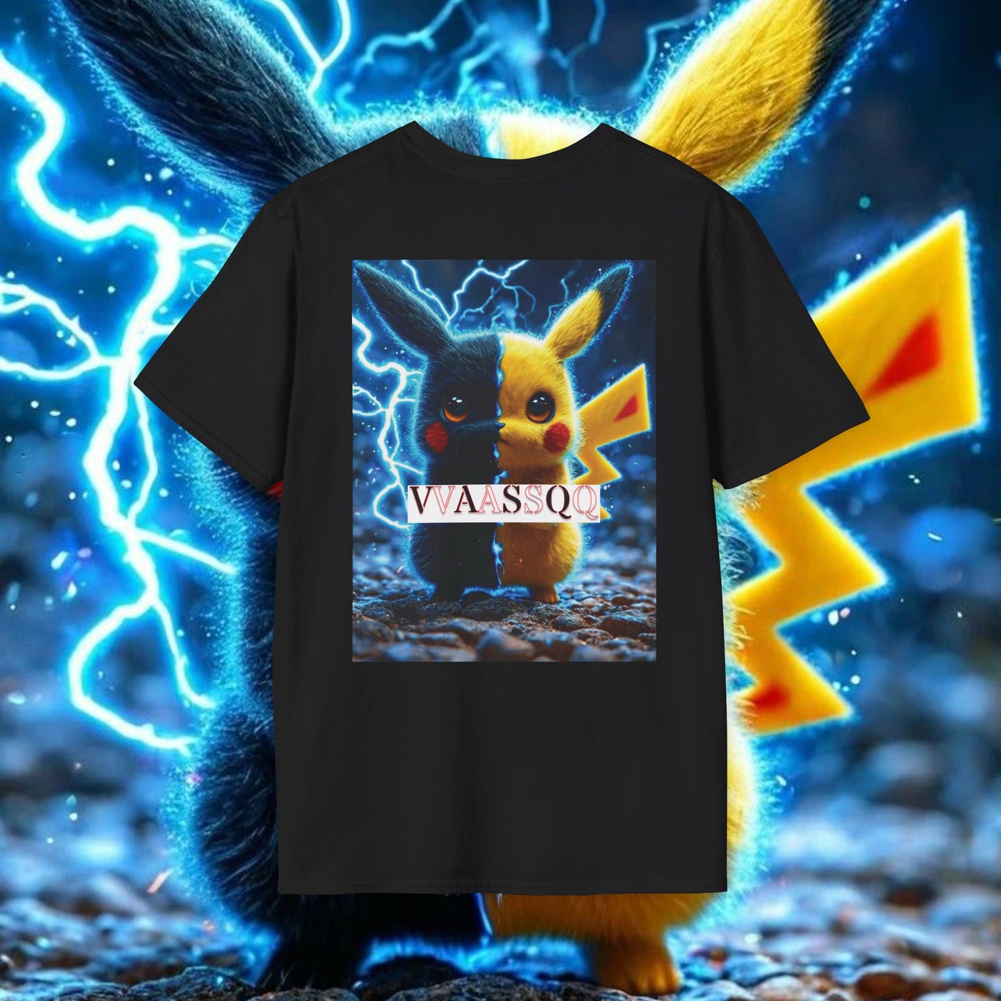 VVAASSQQxPikachu T-shirt