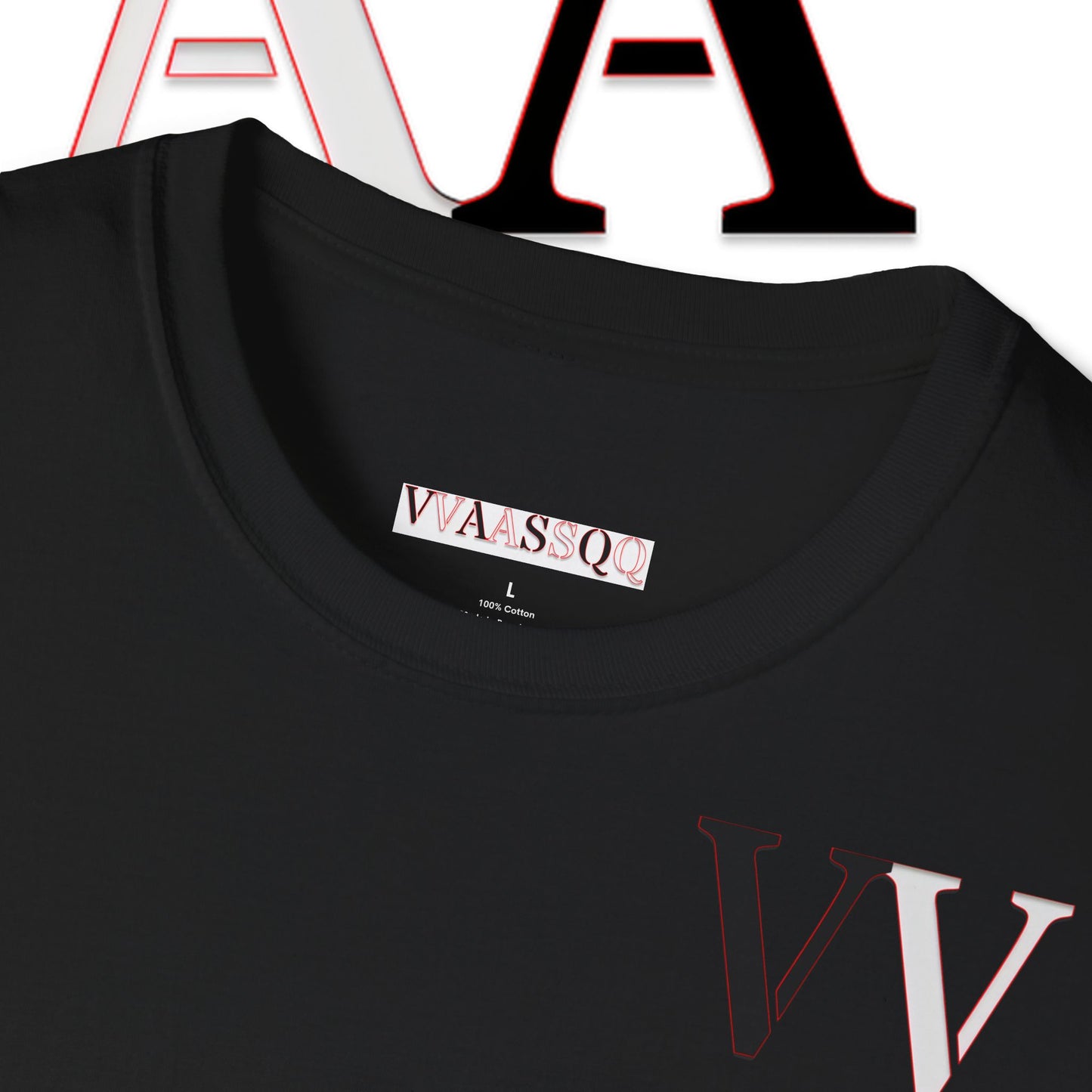 VVAASSQQ Up and down T-shirt