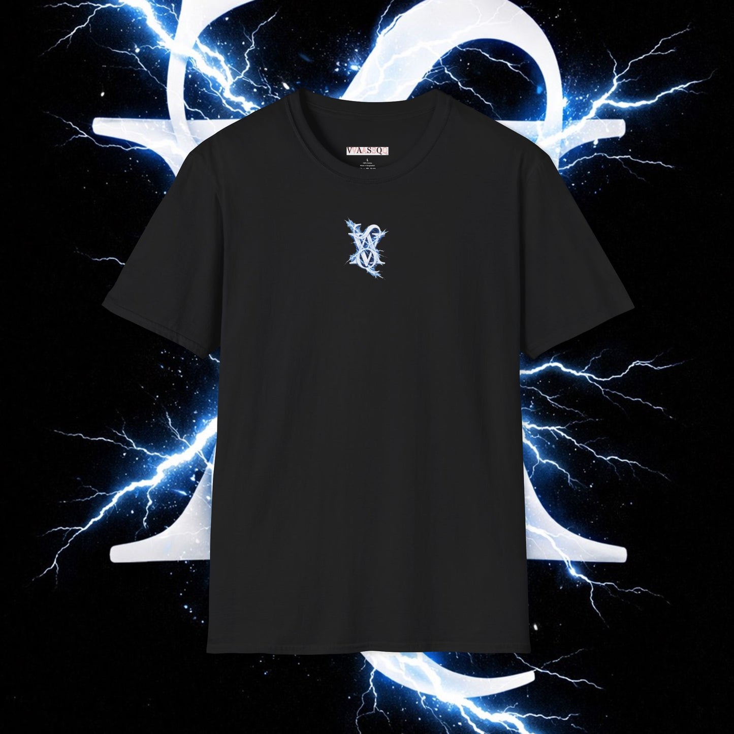 VVAASSQQ Tesla T-shirt Electrified Version