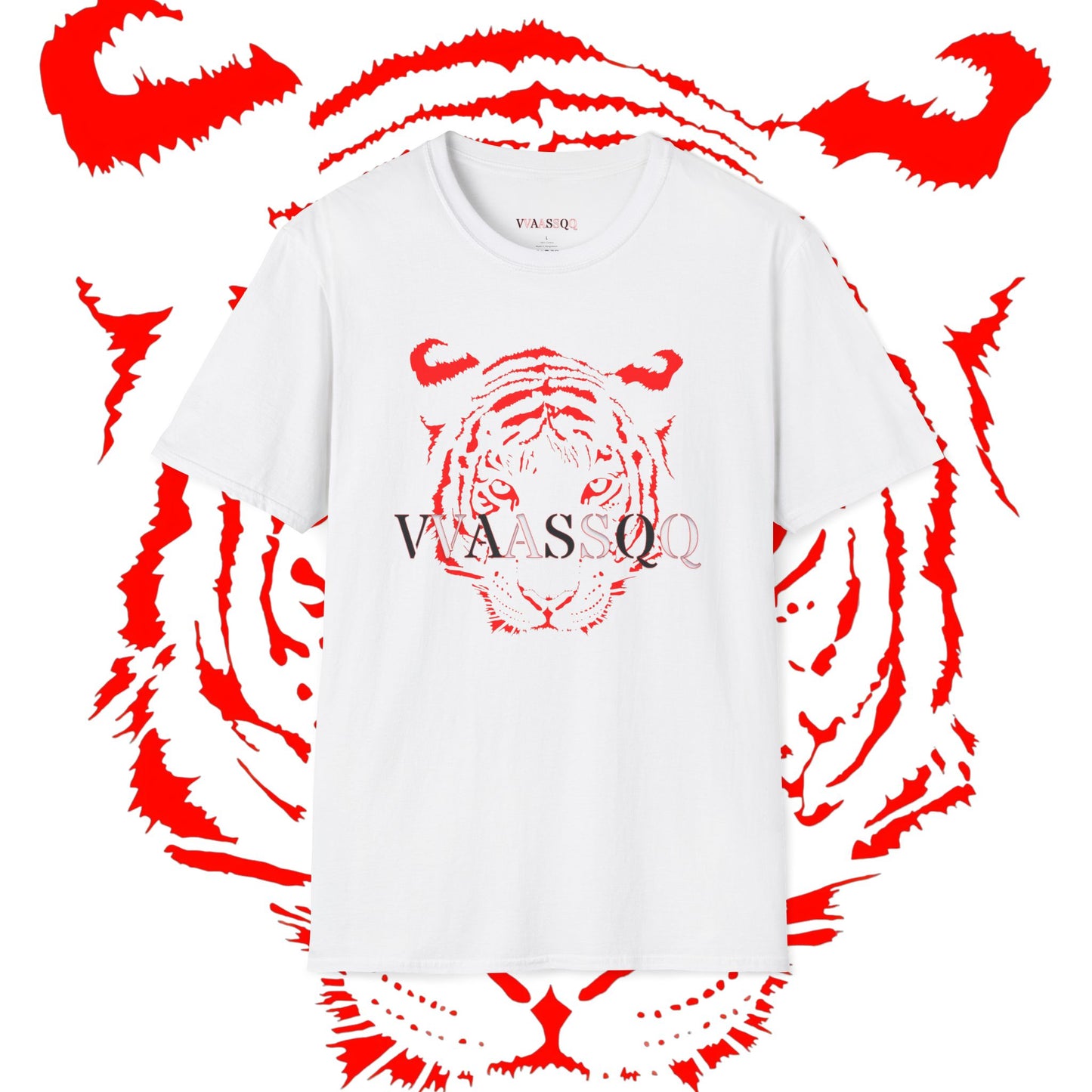 VVAASSQQ Tiger T-shirt