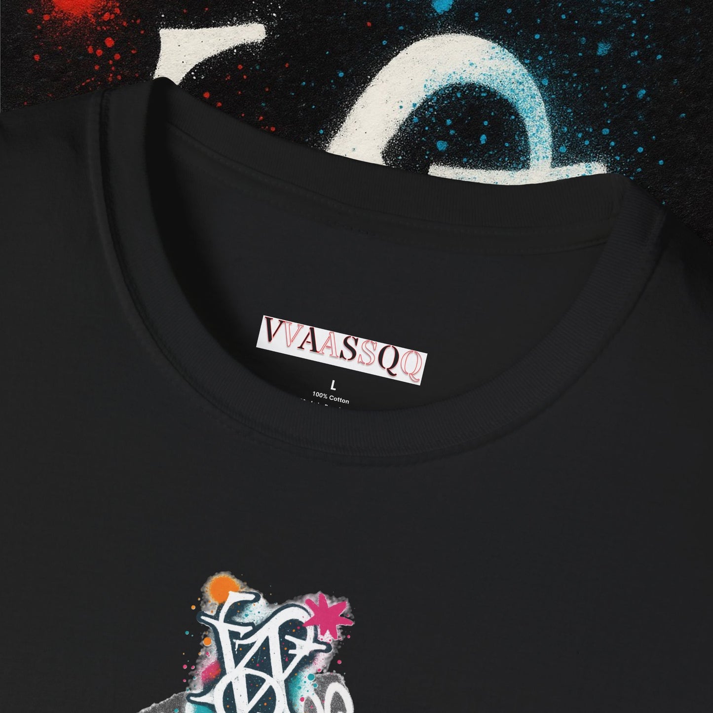 VVAASSQQ Graffiti Art T-Shirt