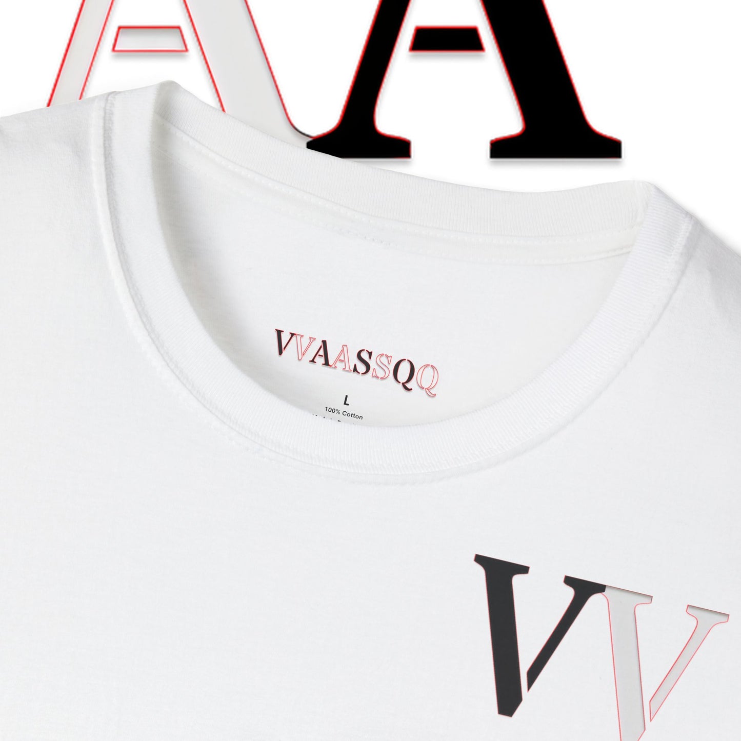 VVAASSQQ Up and down T-shirt