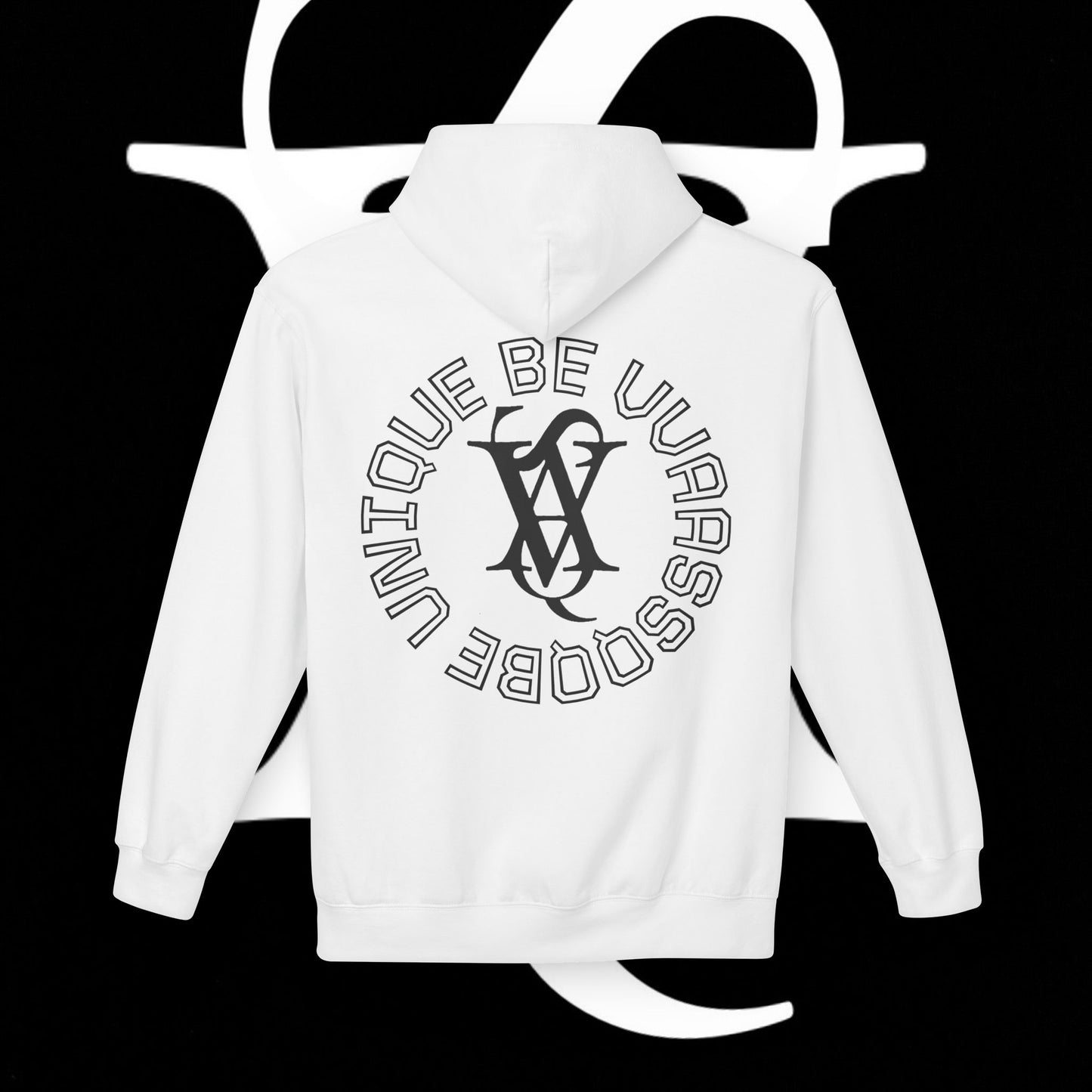 VVAASSQQ "BE UNIQUE BE VVAASSQQ" Hoodie